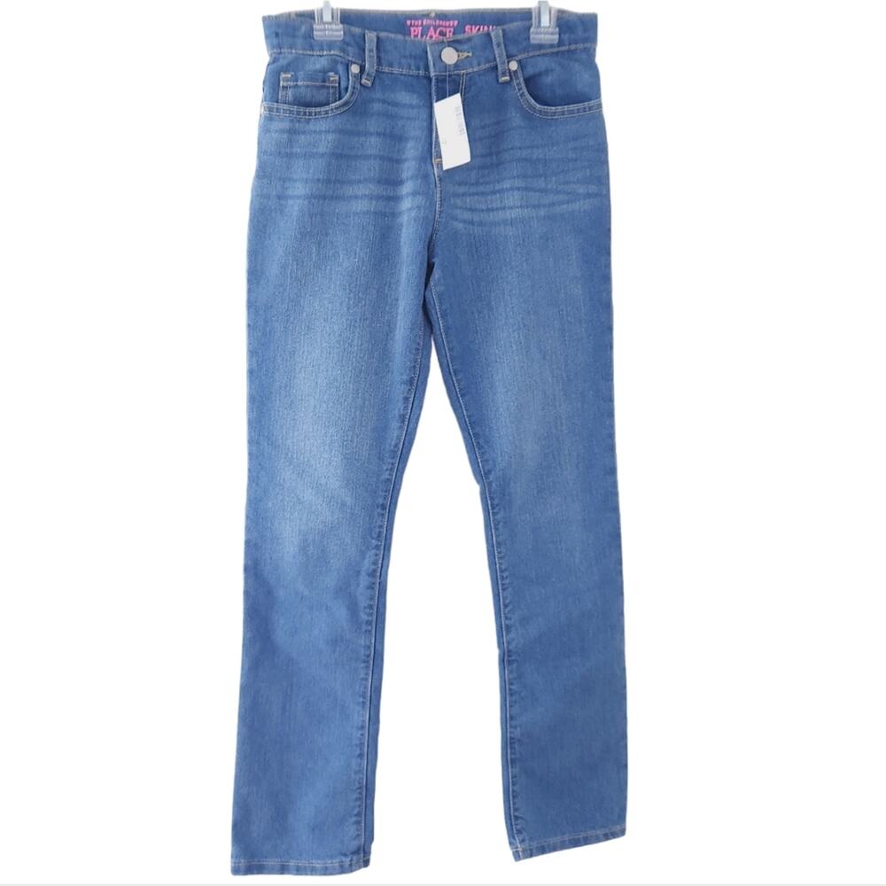 New Children's Place Jeans Skinny Size 12 Blue Jean Denim Pants Girls